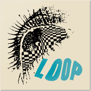80's uk psych shoegaze noise rock Posters and Art